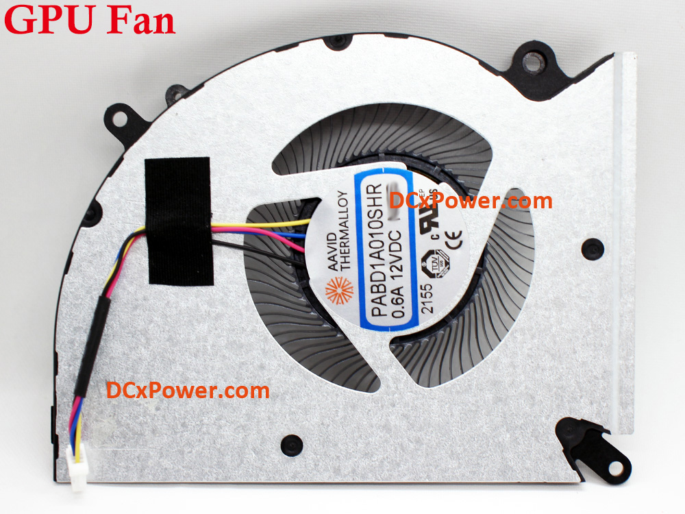 (image for) Laptop Internal Fan for MSI Stealth 17Studio A13V A13VE A13VF A13VG A13VH A13VI MS-17P2 MS-17P3 Series CPU GPU Cooling Inside Left Right Cooler Assembly Genuine N505 N504